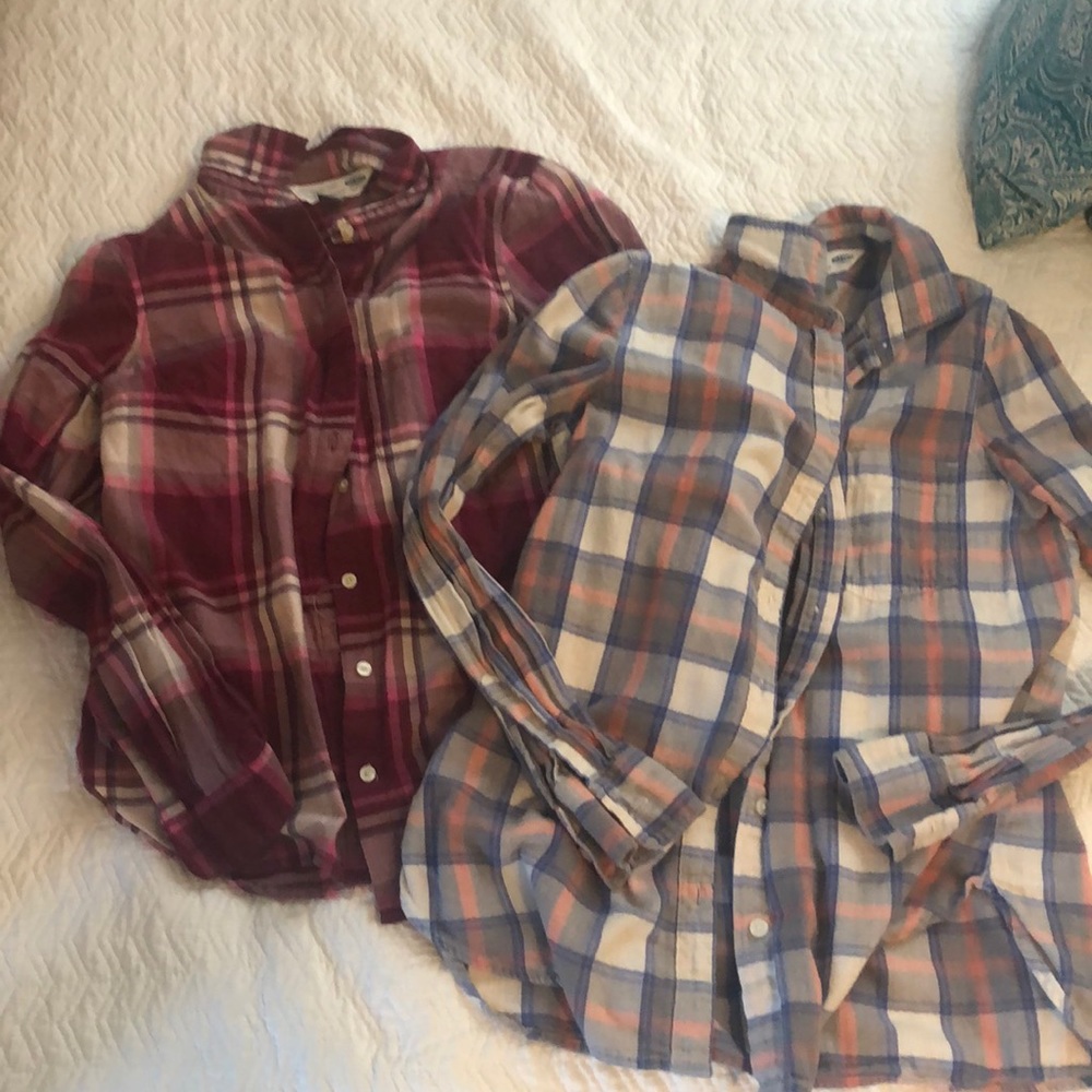 Two (2) Flannels, save if you get both
